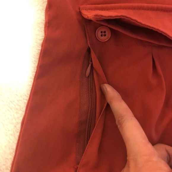 PRANA Jacket Women's Size Medium Red Utility With Hood Front Zipper Pockets - Picture 14 of 16